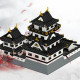 moc architecture sakura kumamoto castle bricks toy moc architecture sakura kumamoto castle bricks toy