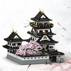 moc architecture sakura kumamoto castle bricks toy