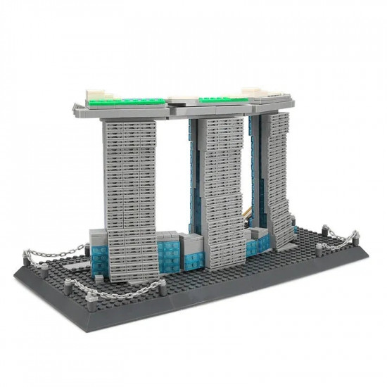 moc architecture singapore marina bay bricks kids toys moc architecture singapore marina bay bricks kids toys