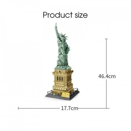moc architecture statue of liberty bricks toy 5227 moc architecture statue of liberty bricks toy 5227