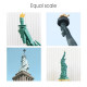 moc architecture statue of liberty bricks toy 5227 moc architecture statue of liberty bricks toy 5227