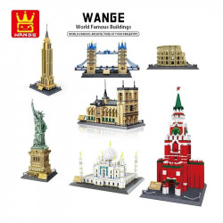 moc architecture statue of liberty bricks toy 5227