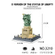moc architecture statue of liberty q version bricks kids toys moc architecture statue of liberty q version bricks kids toys