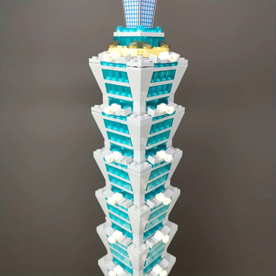 moc architecture taipei 101 tower bricks toys moc architecture taipei 101 tower bricks toys