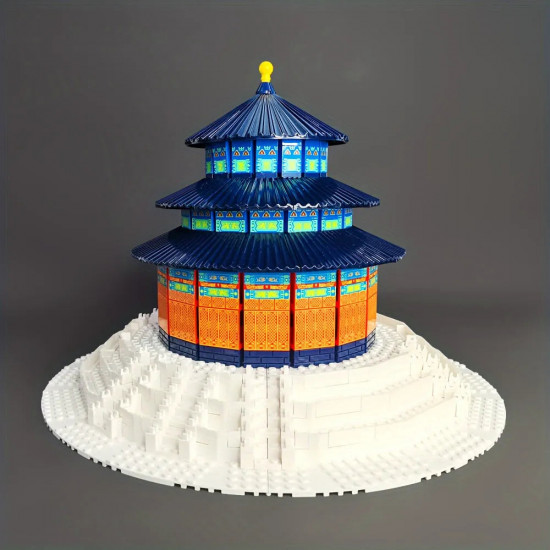 moc architecture temple of heaven bricks toy moc architecture temple of heaven bricks toy