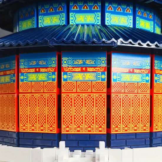 moc architecture temple of heaven bricks toy moc architecture temple of heaven bricks toy