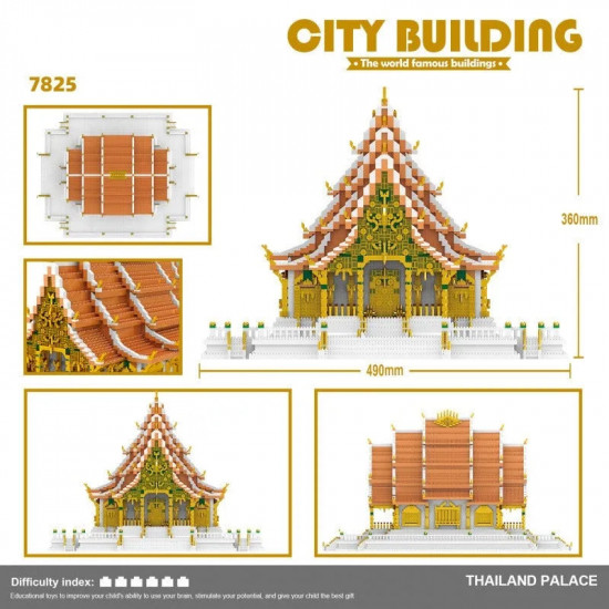 moc architecture thailand grand palace bricks toys moc architecture thailand grand palace bricks toys