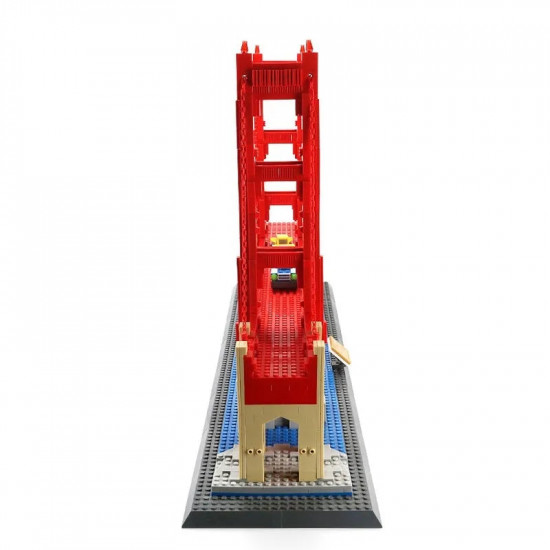 moc architecture the usa golden bridge bricks toy moc architecture the usa golden bridge bricks toy