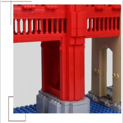 moc architecture the usa golden bridge bricks toy