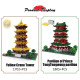 moc architecture the yellow crane tower bricks toys moc architecture the yellow crane tower bricks toys