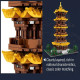moc architecture the yellow crane tower bricks toys moc architecture the yellow crane tower bricks toys