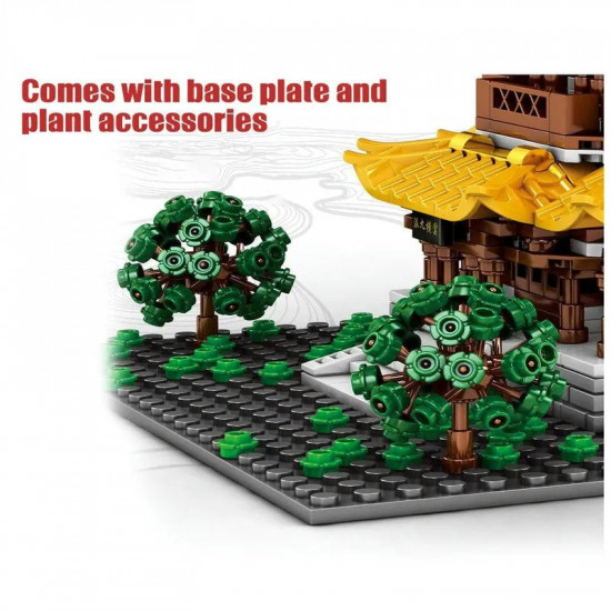 moc architecture the yellow crane tower bricks toys moc architecture the yellow crane tower bricks toys