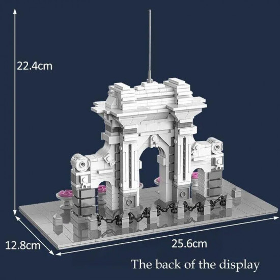moc architecture tsinghua university park gate bricks toys moc architecture tsinghua university park gate bricks toys