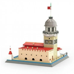 moc architecture turkish maiden tower bricks toy