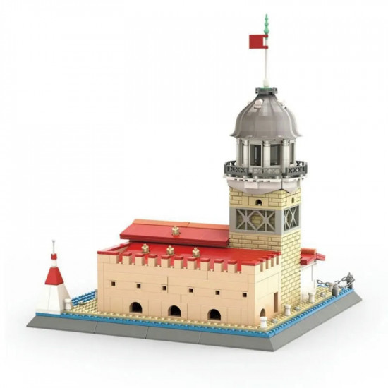 moc architecture turkish maiden tower bricks toy moc architecture turkish maiden tower bricks toy