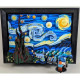 moc art idea famous picture paint starry night bricks toys moc art idea famous picture paint starry night bricks toys