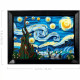 moc art idea famous picture paint starry night bricks toys moc art idea famous picture paint starry night bricks toys