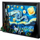 moc art idea famous picture paint starry night bricks toys moc art idea famous picture paint starry night bricks toys