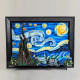 moc art idea famous picture paint starry night bricks toys moc art idea famous picture paint starry night bricks toys