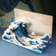moc art mosaic great kanagawa wave bricks toys moc art mosaic great kanagawa wave bricks toys