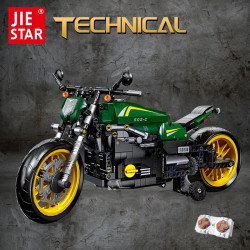 moc benelli 502c bike rc motorcycle bricks toys 91022