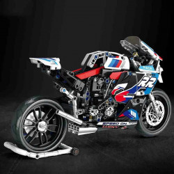 moc bmw bikes racing motorcycle bricks toy 82003