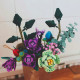 moc bouquet flower romantic bricks rose toys moc bouquet flower romantic bricks rose toys