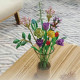 moc bouquet flower romantic bricks rose toys moc bouquet flower romantic bricks rose toys