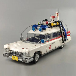 moc building blocks movie ecto-1 ghostbusters car