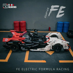moc c018 concept rc formula e electric racing car bricks toys