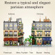 moc c66009 creator expert paris restaurant bricks toy moc c66009 creator expert paris restaurant bricks toy