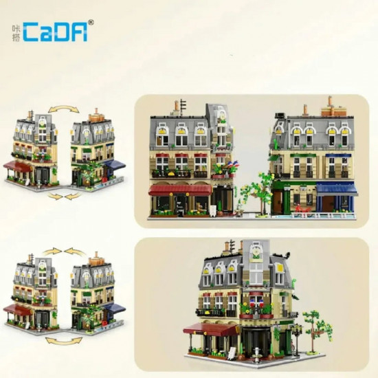 moc c66009 creator expert paris restaurant bricks toy moc c66009 creator expert paris restaurant bricks toy