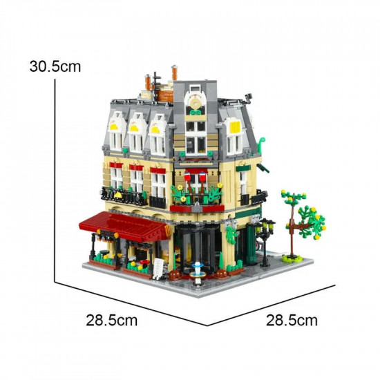 moc c66009 creator expert paris restaurant bricks toy moc c66009 creator expert paris restaurant bricks toy