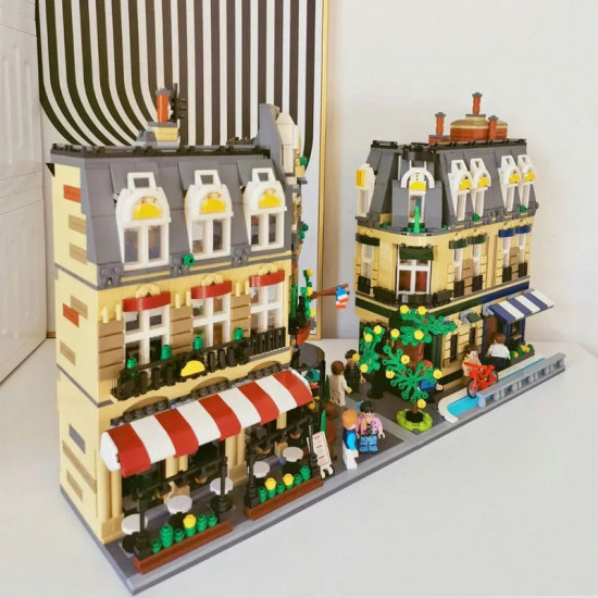 moc c66009 creator expert paris restaurant bricks toy moc c66009 creator expert paris restaurant bricks toy