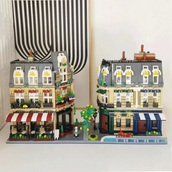 moc c66009 creator expert paris restaurant bricks toy moc c66009 creator expert paris restaurant bricks toy