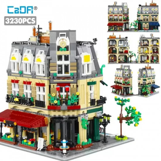 moc c66009 creator expert paris restaurant bricks toy moc c66009 creator expert paris restaurant bricks toy