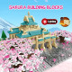 moc cherry blossom season tree house bricks toy moc cherry blossom season tree house bricks toy