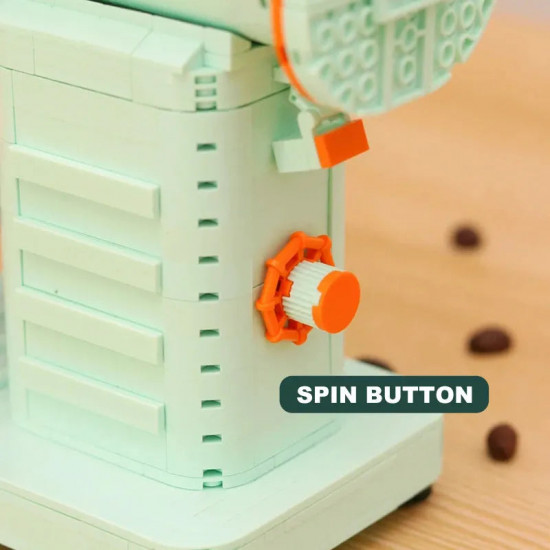 moc city creative coffee grinder machine mini bricks toys 01053 moc city creative coffee grinder machine mini bricks toys 01053