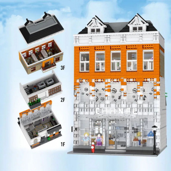 moc city creator expert crystal palace house bricks toy 16021 moc city creator expert crystal palace house bricks toy 16021