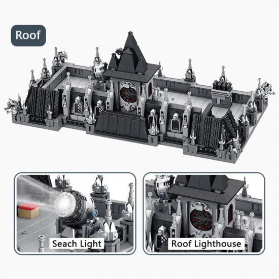 moc city creator expert lunatic hospital bricks toys 613002 moc city creator expert lunatic hospital bricks toys 613002