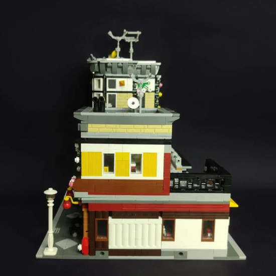 moc city creator expert sushi corner shop bricks toy 89127 moc city creator expert sushi corner shop bricks toy 89127
