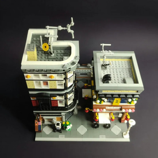 moc city creator expert sushi corner shop bricks toy 89127 moc city creator expert sushi corner shop bricks toy 89127