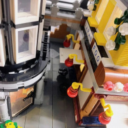 moc city creator expert sushi corner shop bricks toy 89127