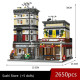 moc city creator expert sushi corner shop bricks toy 89127 moc city creator expert sushi corner shop bricks toy 89127