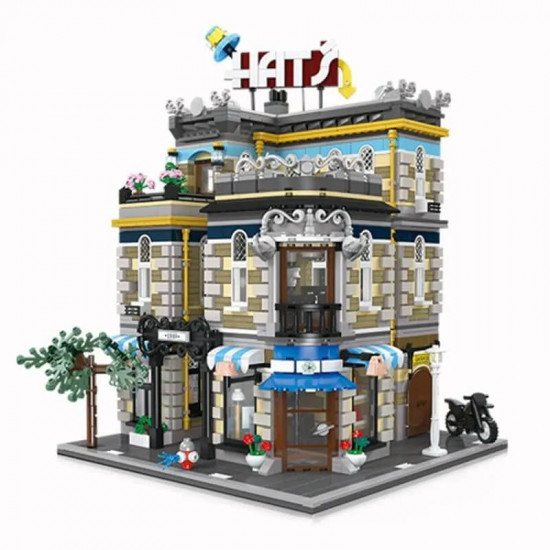 moc city expert creator hat shop store bricks toy 89121 moc city expert creator hat shop store bricks toy 89121