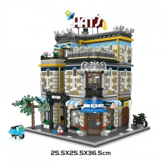 moc city expert creator hat shop store bricks toy 89121 moc city expert creator hat shop store bricks toy 89121
