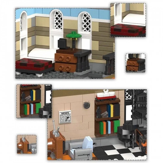 moc city expert creator hat shop store bricks toy 89121 moc city expert creator hat shop store bricks toy 89121