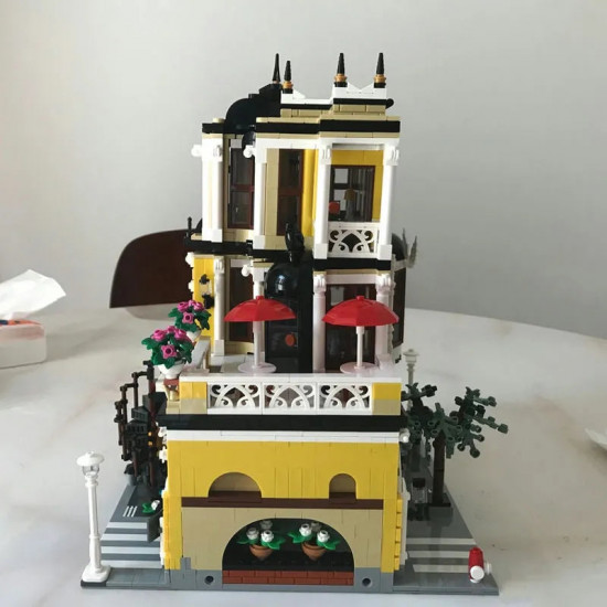 moc city expert creator tea shop store bricks toy 89124 moc city expert creator tea shop store bricks toy 89124