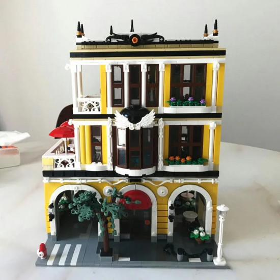 moc city expert creator tea shop store bricks toy 89124 moc city expert creator tea shop store bricks toy 89124