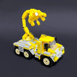moc city grab & lift truck cars bricks toys 21033